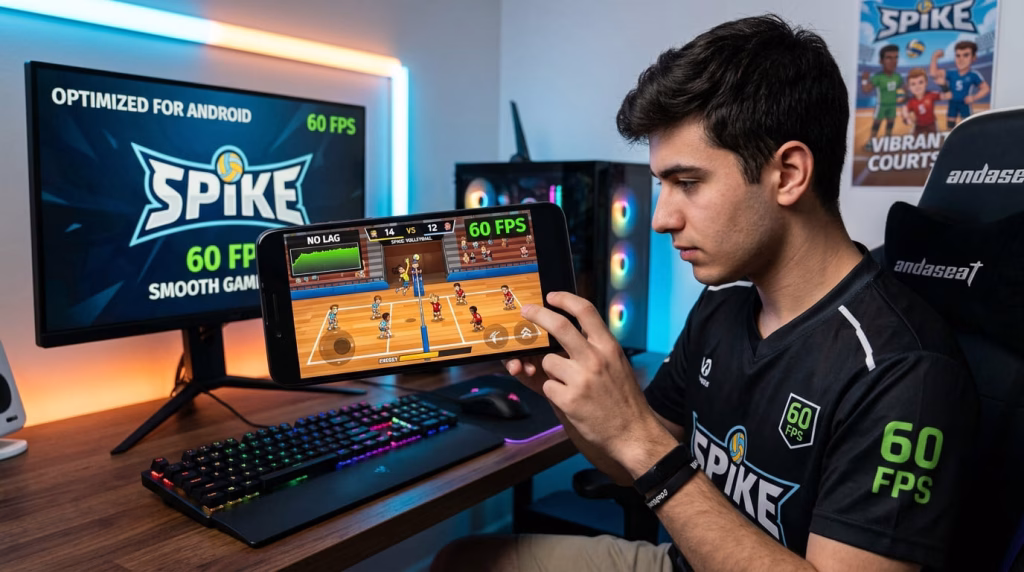 The Spike Mod APK, Best Settings for Smooth Gameplay in The Spike Mod APK: Lag-Free Guide 1 Smooth Gameplay the spike mod APK